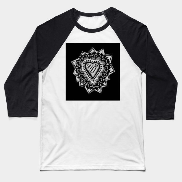 Dark Jewel Baseball T-Shirt by SideshowWright